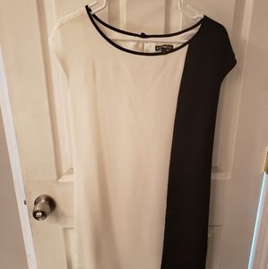 White dress stops at the knees